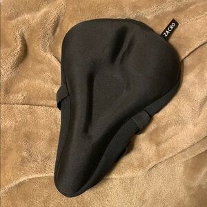 Zacro Black Gel Bicycle Seat Cushionn